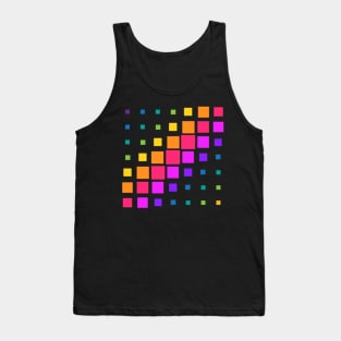 Synthwave Squares Tank Top